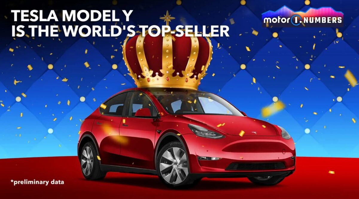 tesla model y, carro mais vendido