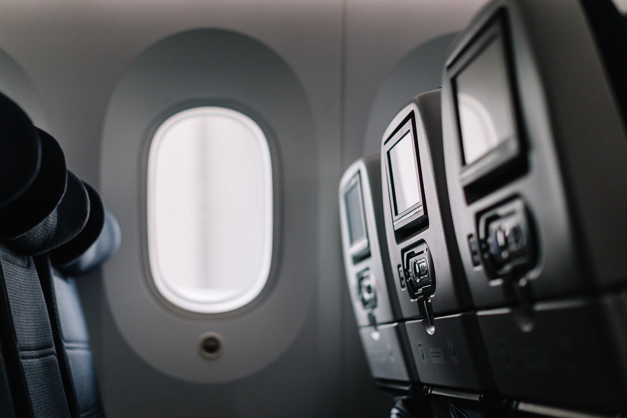 janelas dos aviões, turbulência no voo