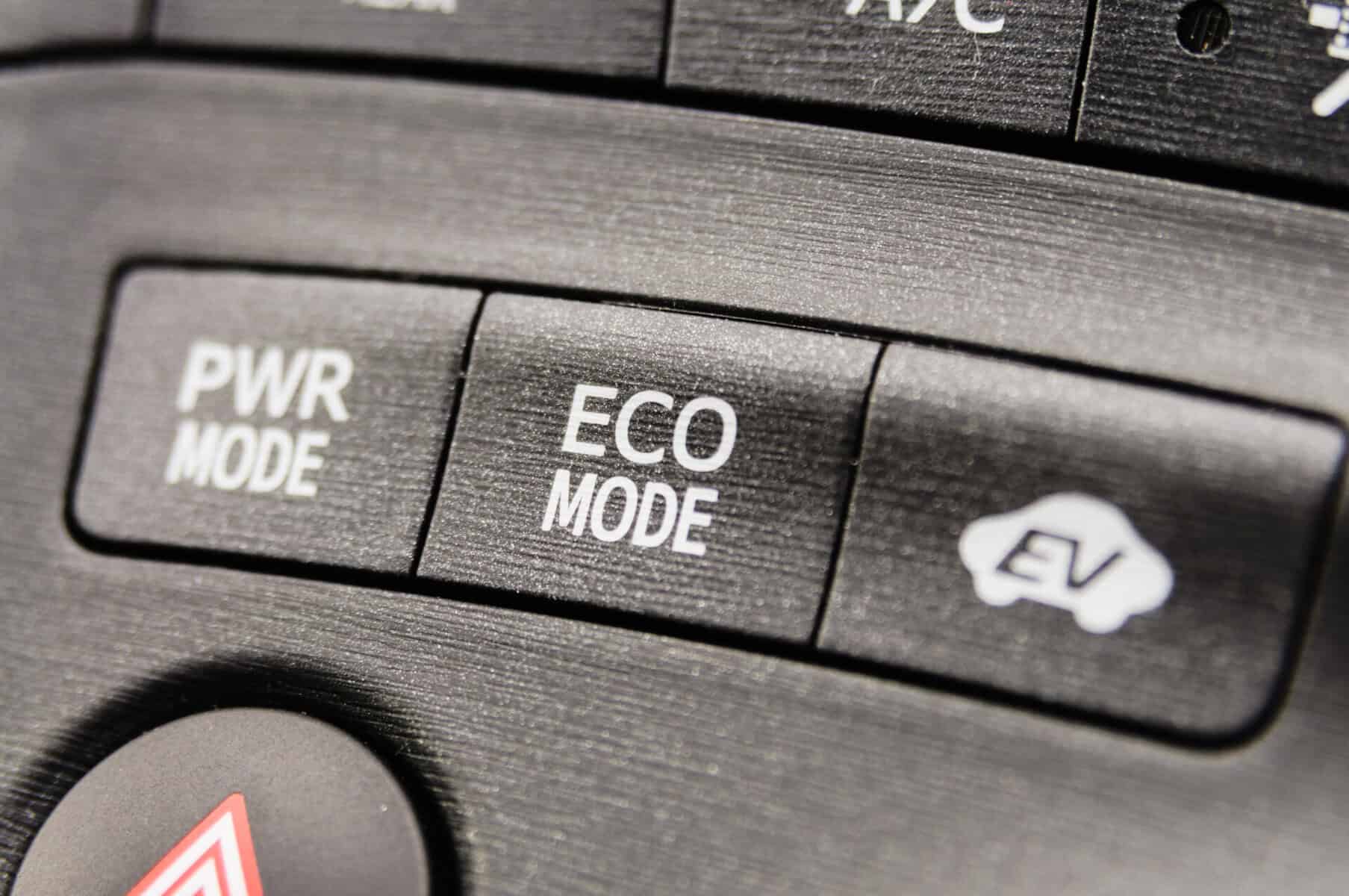 modo eco do automóvel