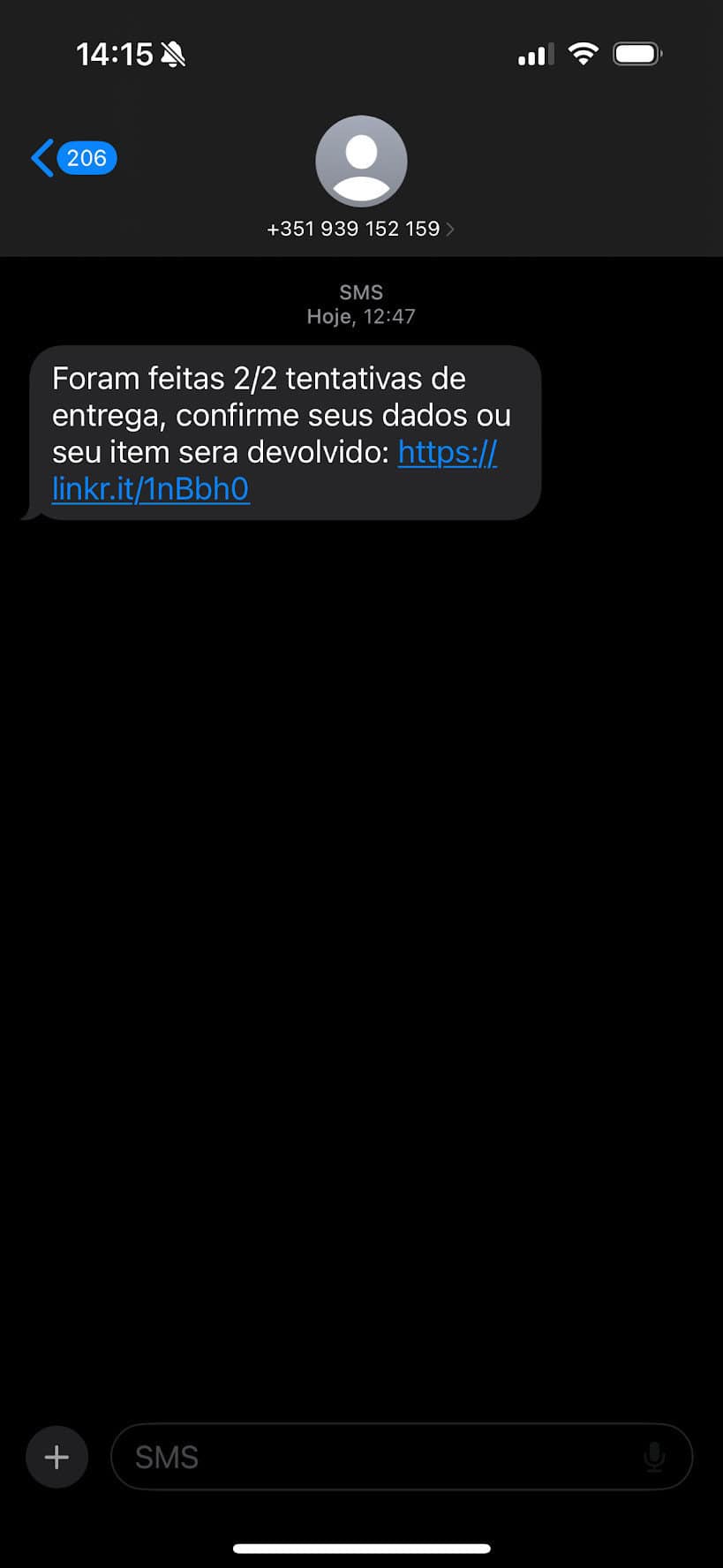 SMS dos CTT