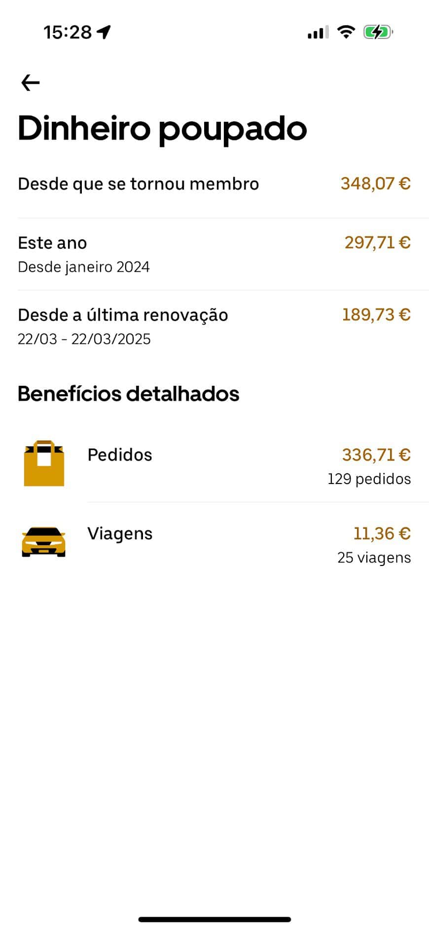 vale a pena aderir ao uber one por 4,99 euros por mês? 