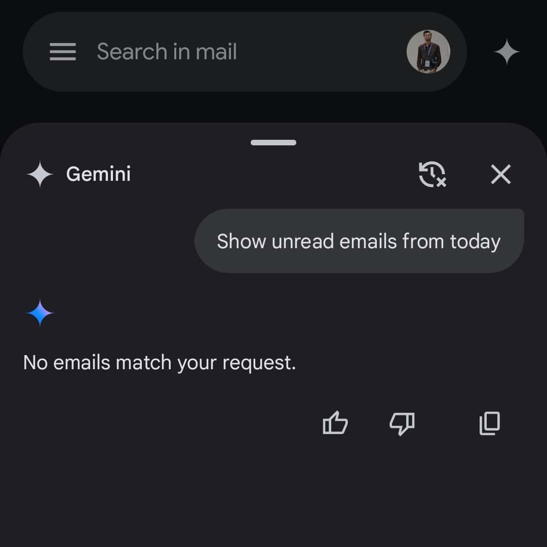 Gmail para Android gemini