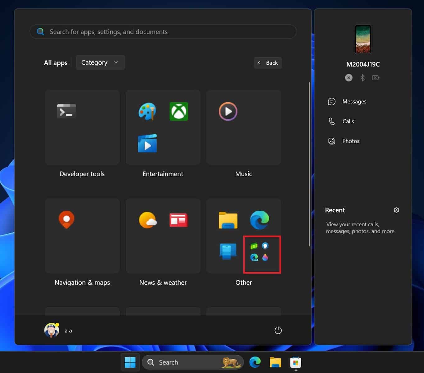 Se avecinan más cambios en el menú Inicio de Windows 11