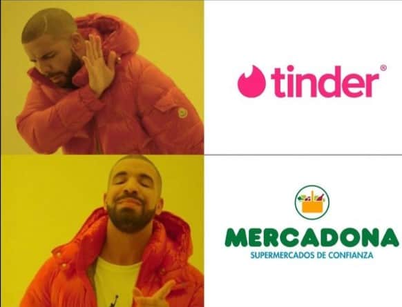 mercadona é o novo tinder? que história é esta!?