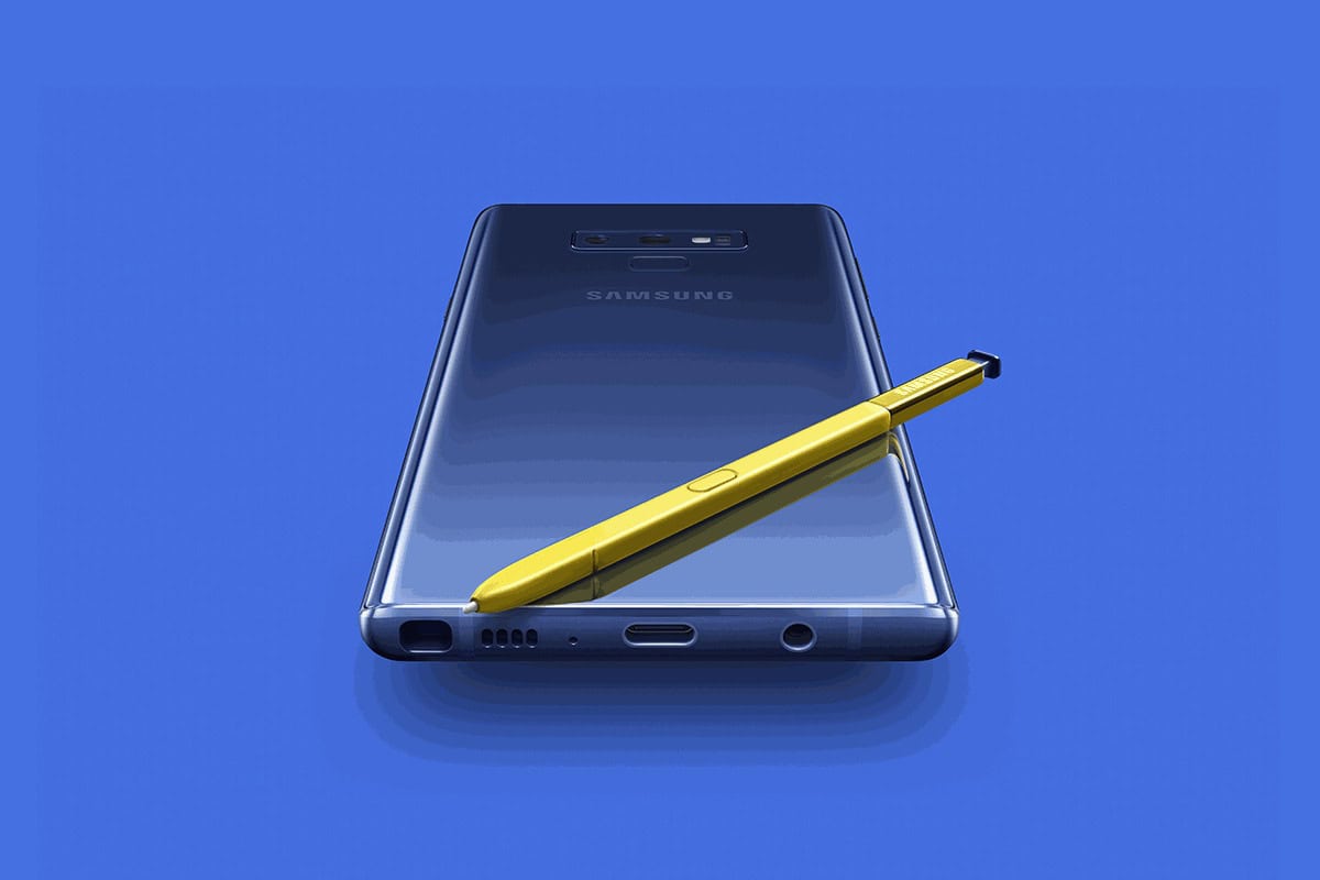 samsung meteu 4000mah no galaxy note 9. hoje parece pouco!