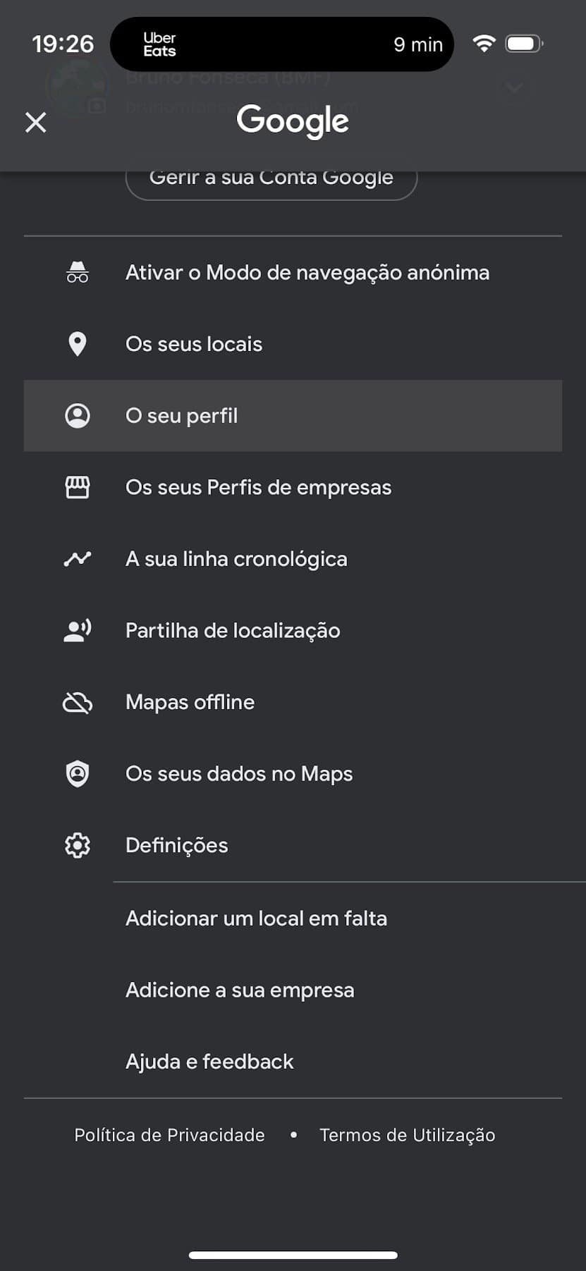 consegue fazer isto no google maps para além de navegar!