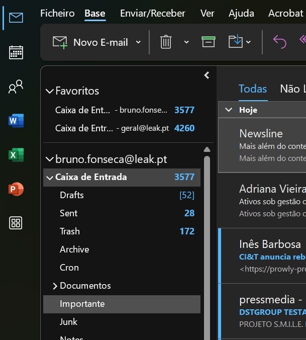 como organizar o outlook e ficar com a caixa de entrada limpa