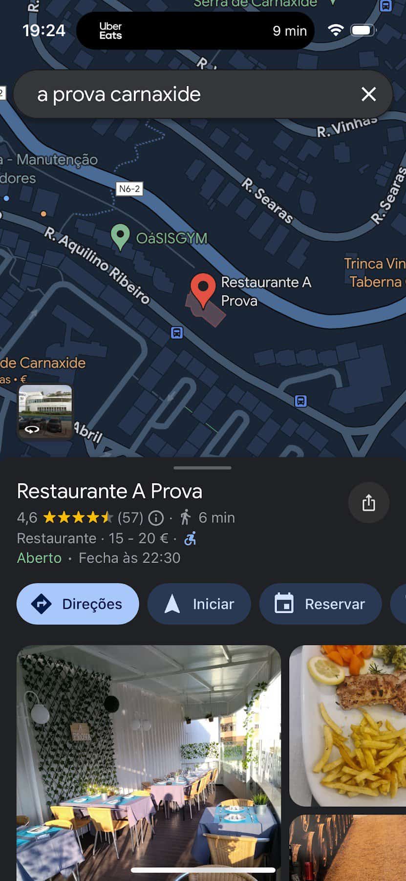 consegue fazer isto no google maps para além de navegar!