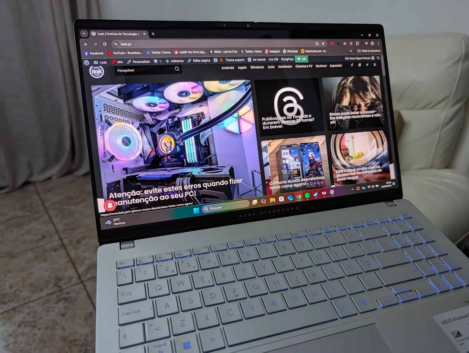 (análise) asus vivobook s15: portátil com ia e muita bateria!