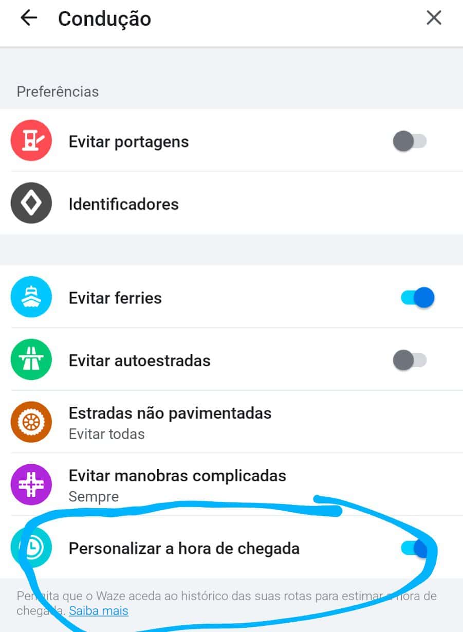 waze tem em conta a sua velocidade? ou não?