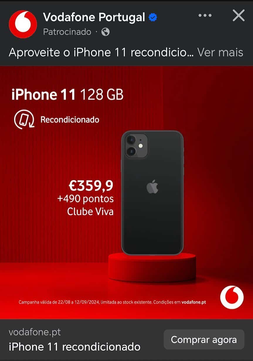 quase 400€ por um iphone com 5 anos!?