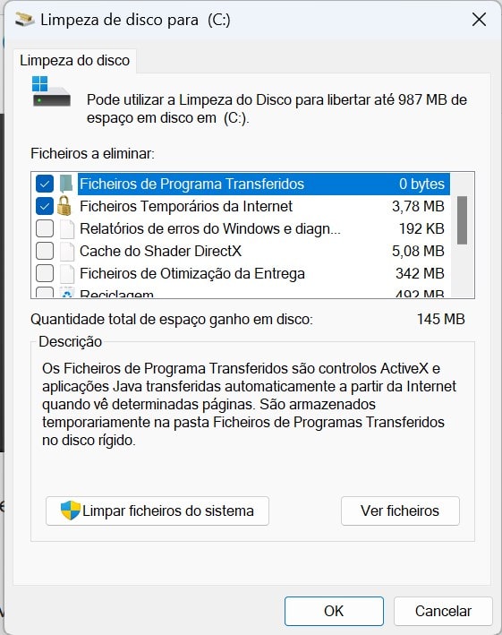 como ter mais espaço de armazenamento no windows 11