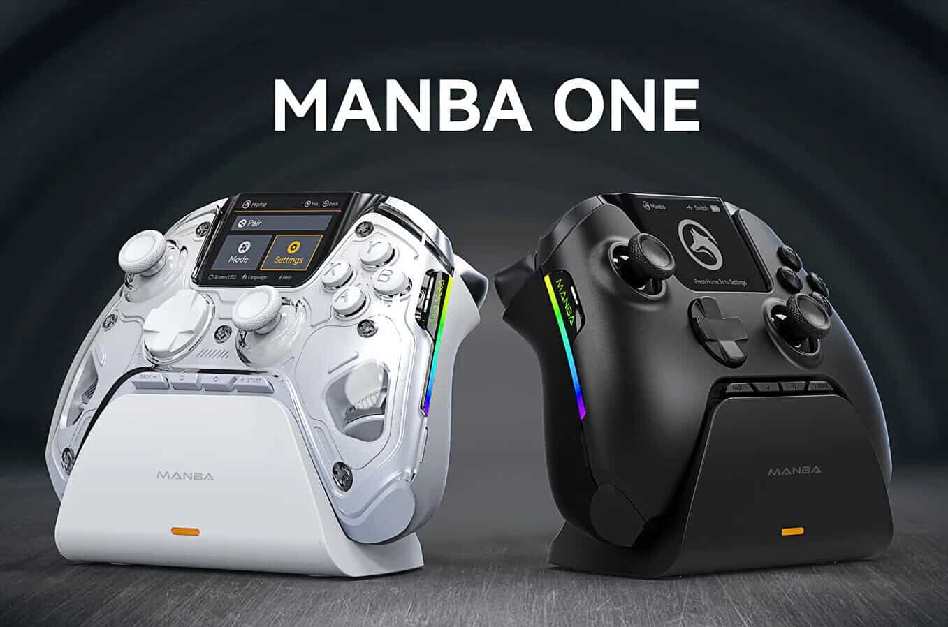 manba one: comando com luz, ecrã, e uma super bateria!