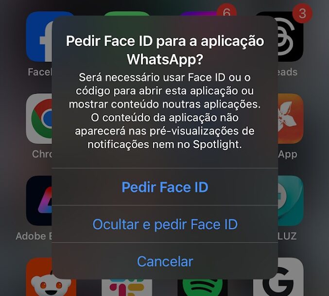 como esconder e bloquear apps no ios 18