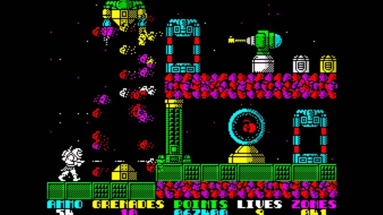 zx spectrum: lembra-se do exolon? está disponível para pc em 3d!