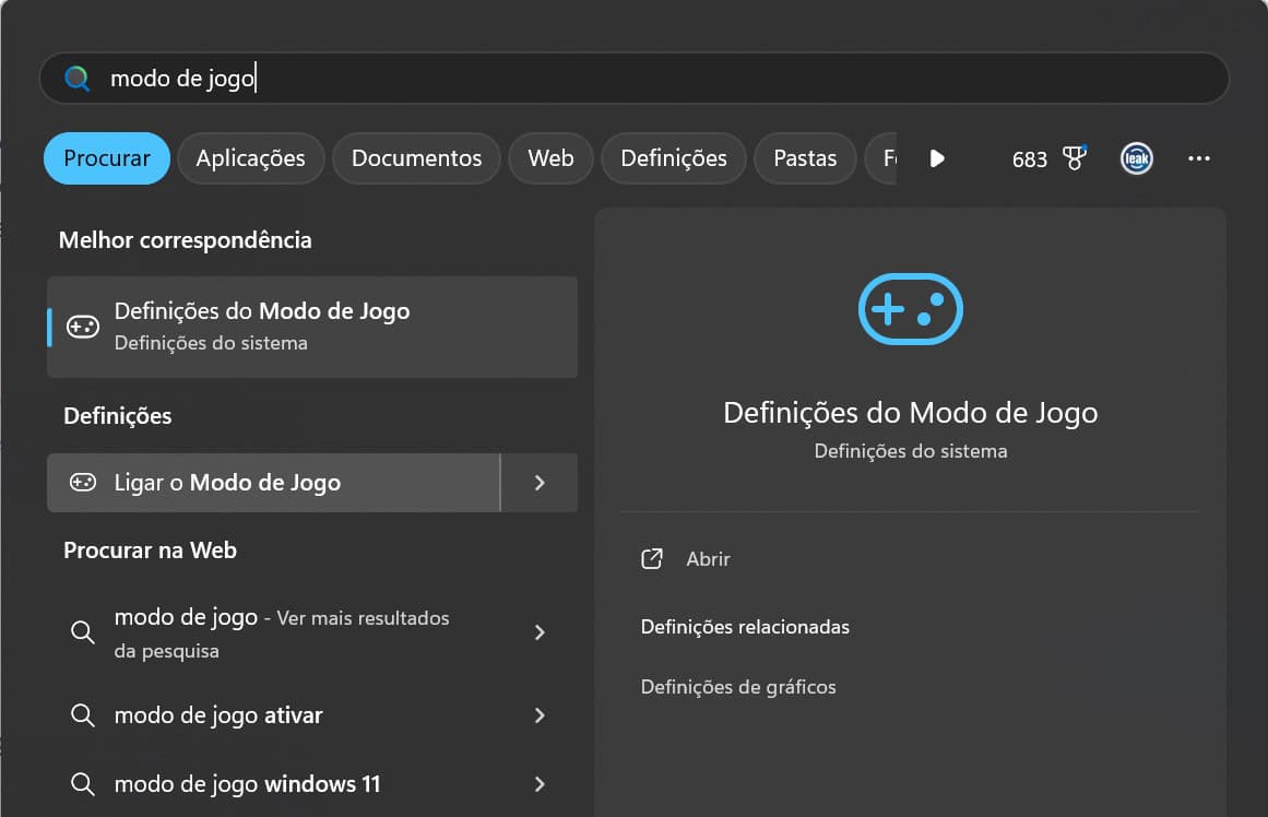 windows 11 mais rápido nos jogos sem gastar dinheiro!