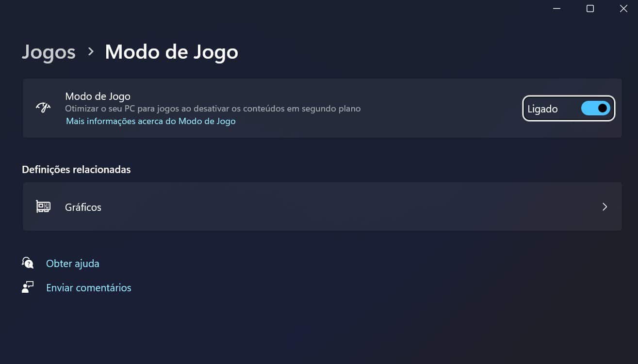 windows 11 mais rápido nos jogos sem gastar dinheiro!