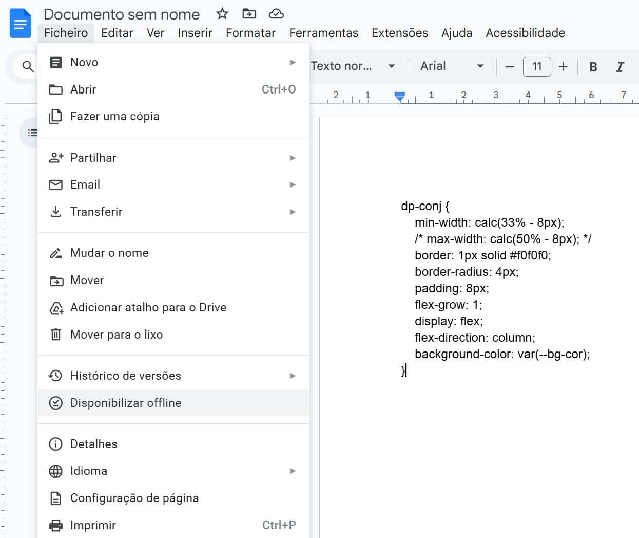 o modo offline do google docs funciona mesmo?