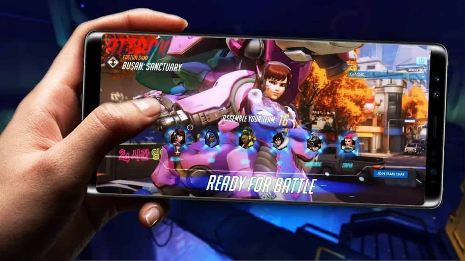 overwatch também está a caminho do smartphone!