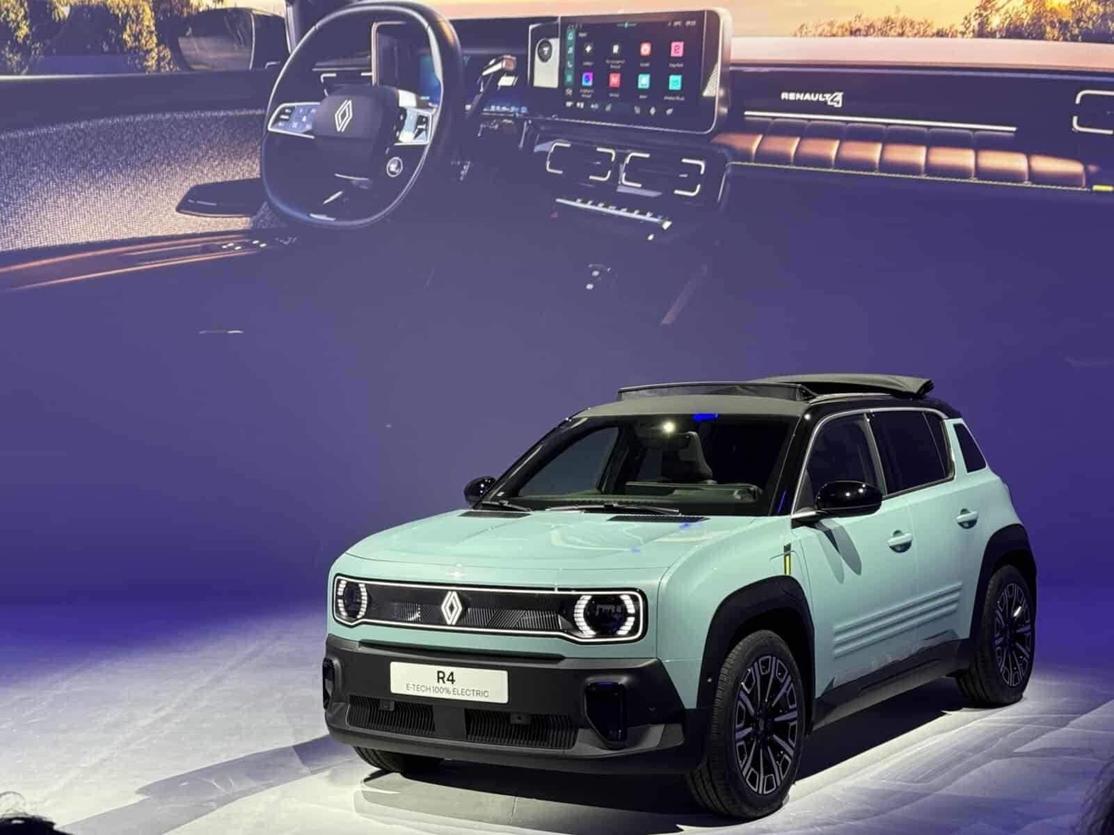 renault 4 e-tech: Ícone do passado passa a aposta do futuro!