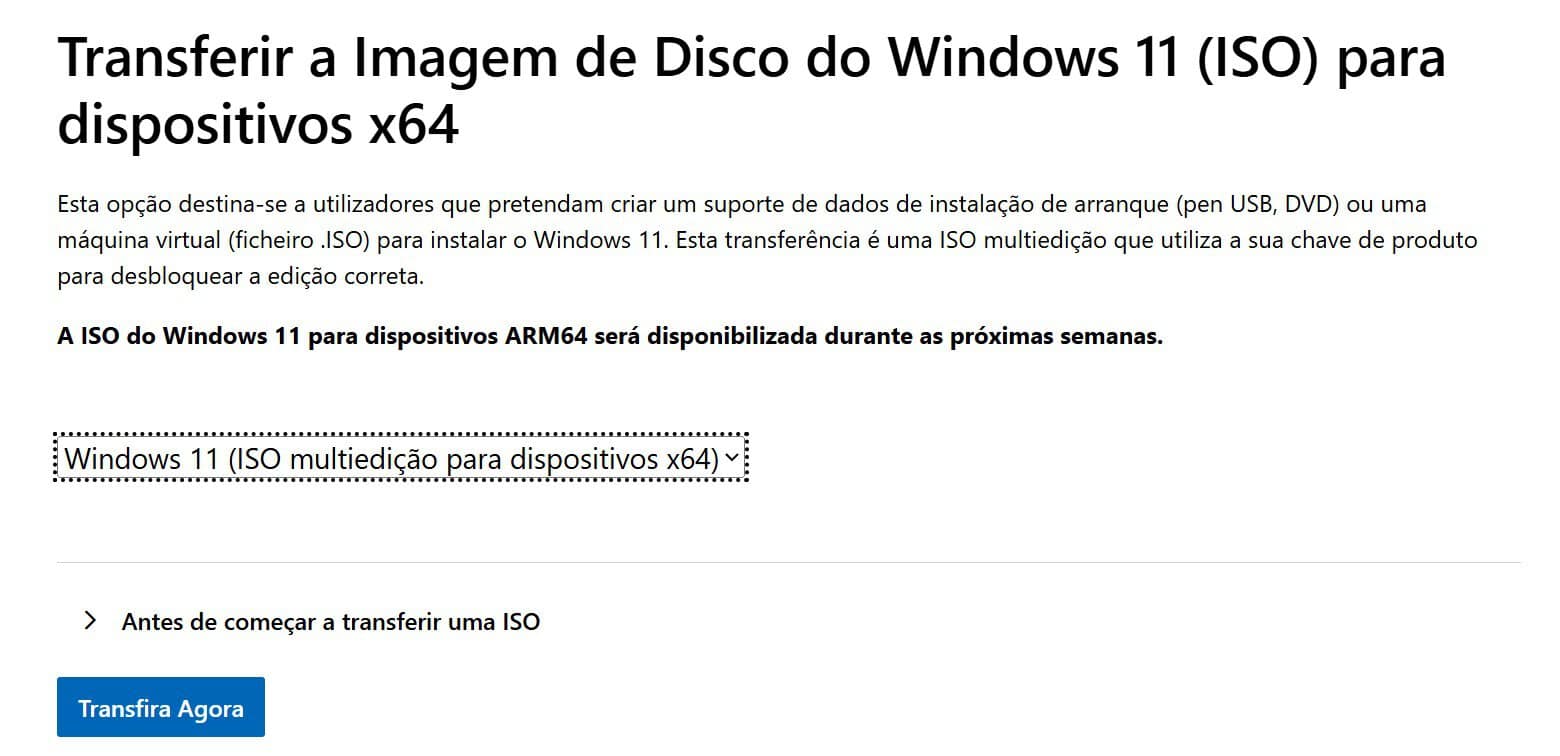 como descarregar e instalar o windows 11 versão 24h2