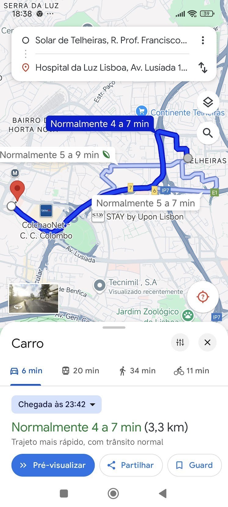 faça isto no google maps e não volta a chegar atrasado!