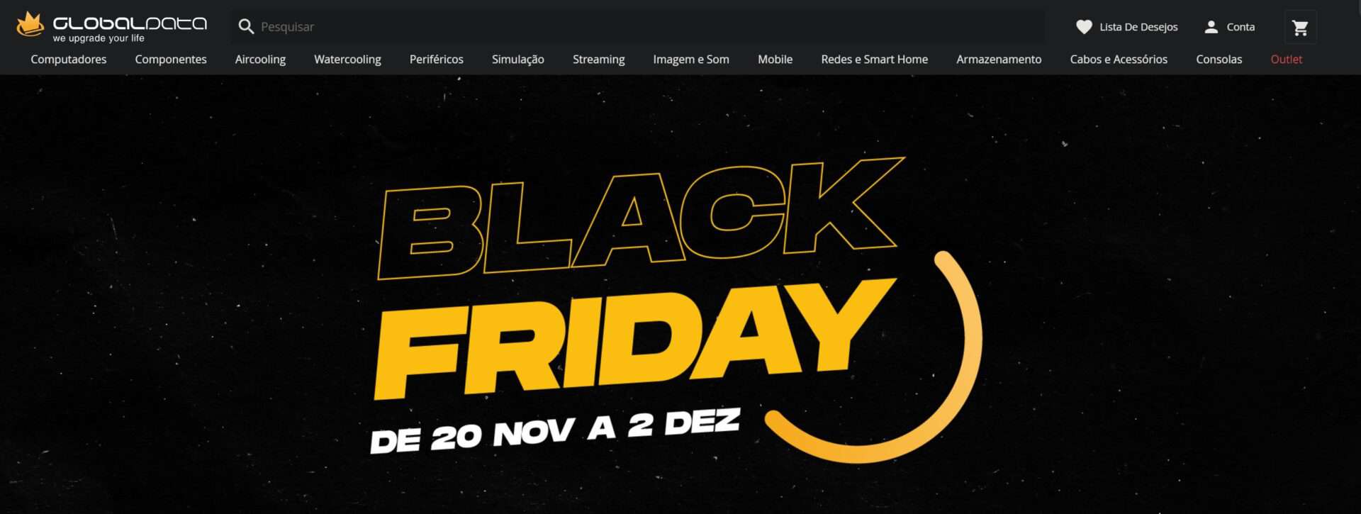 globaldata: black month passou para black friday!