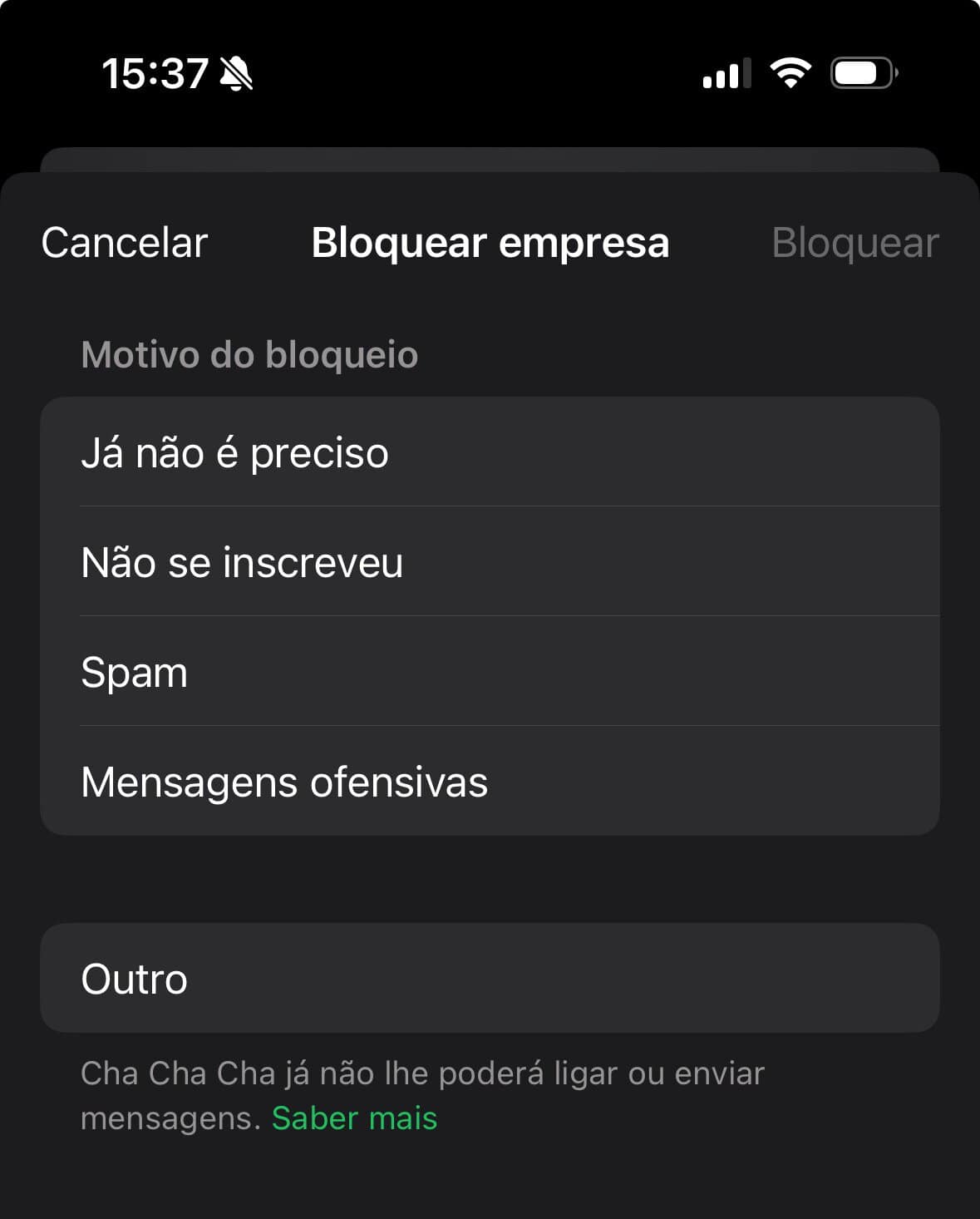 o que fazer se receber uma mensagem suspeita no whatsapp