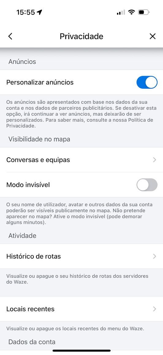 cinco alterações que tem de fazer já nas definições do waze