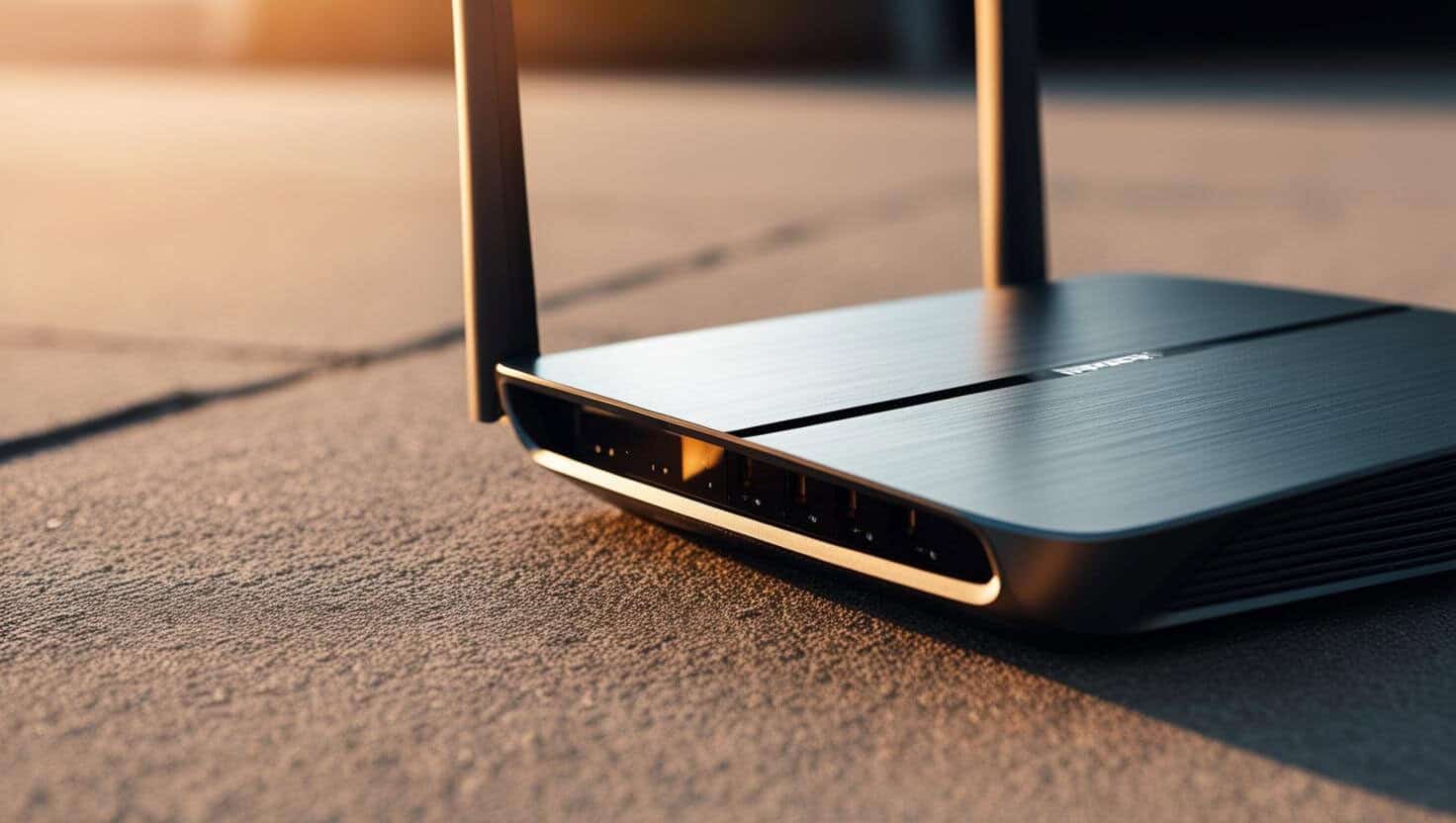 nunca deve colocar o router nestes sítios! vai perder velocidade