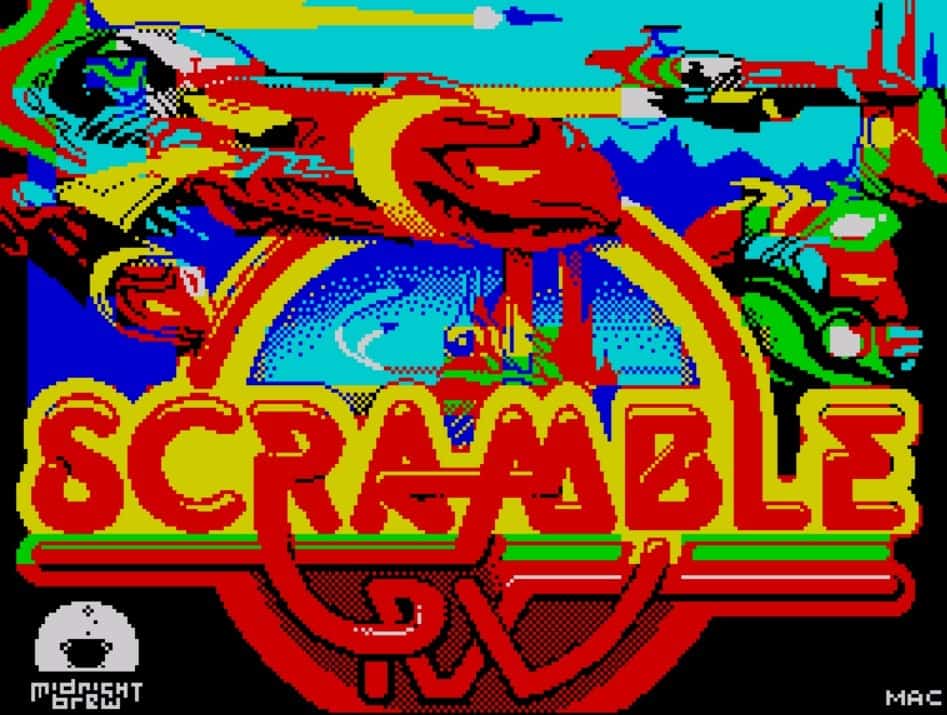 sábado retro: scramble rx para o zx spectrum! vale a pena