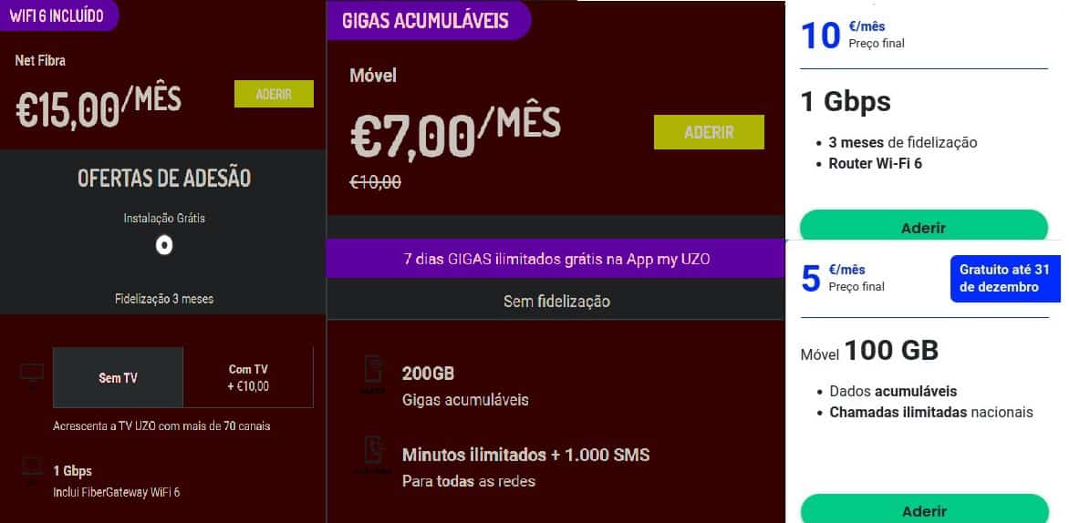 digi vs uzo / woo / amigo - onde está o low-cost?