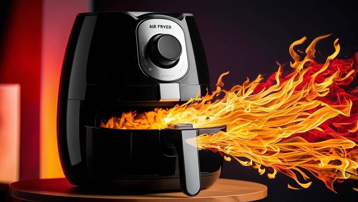 cozinhar este alimento pode incendiar a sua air fryer!