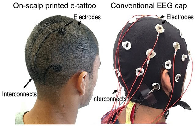 tatuagens electrónicas vão medir a sua atividade cerebral