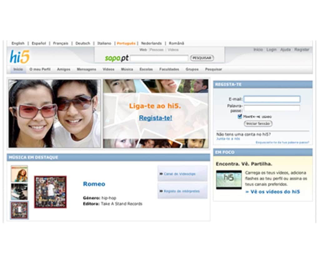 hi5: ainda se lembra da antiga rede social mais popular?