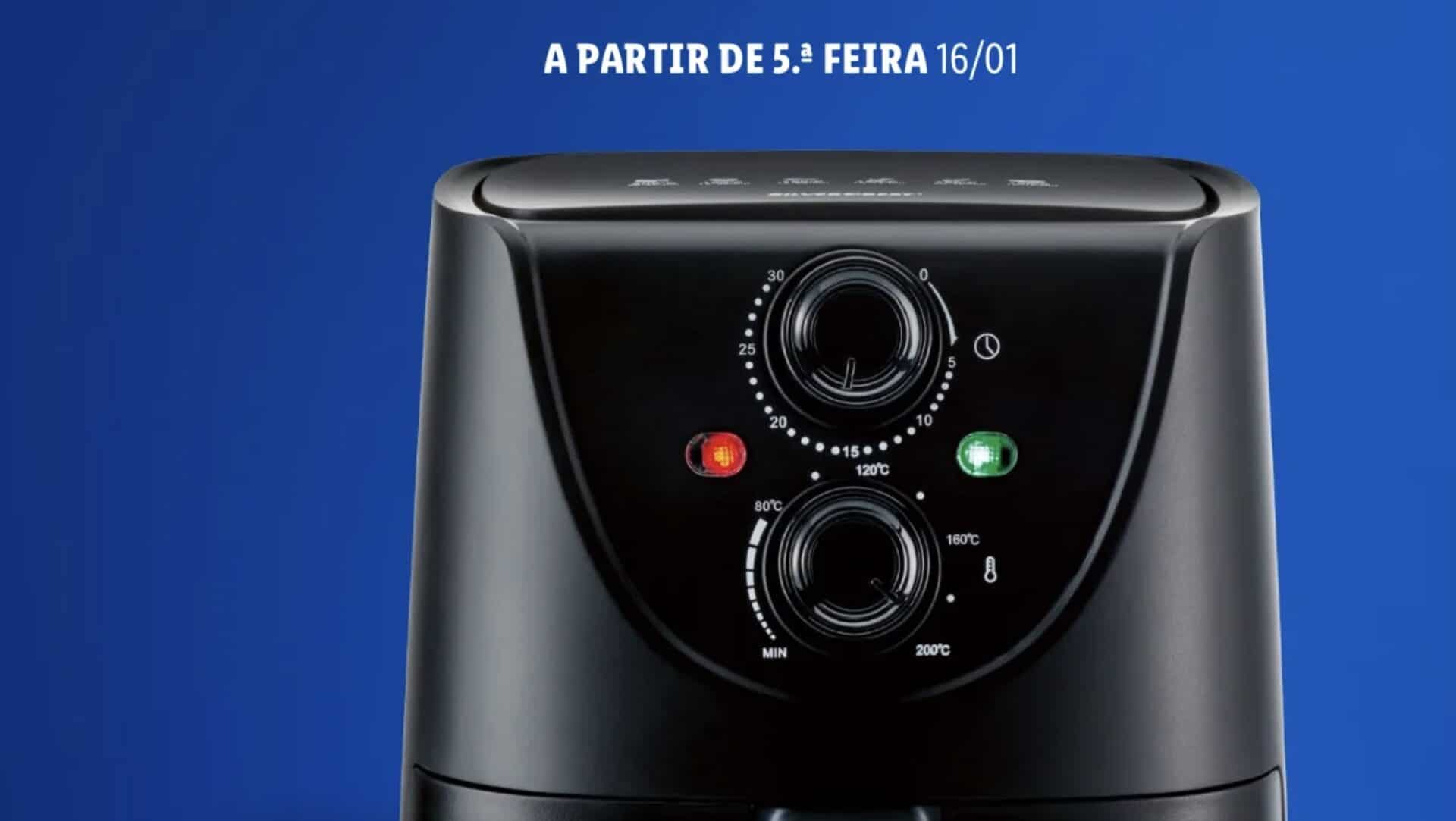 air fryer do lidl a 24 euros está quase a chegar! seja rápido