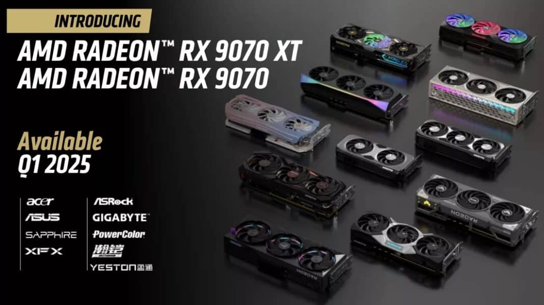 amd rx 9070 foi anunciada mas não foi lançada. É medo?