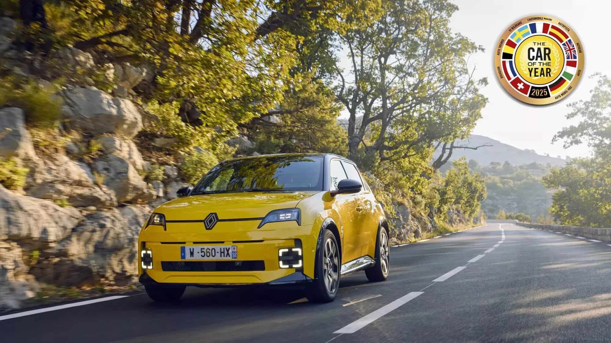 renault 5 é o carro do ano para 2025! concorda?