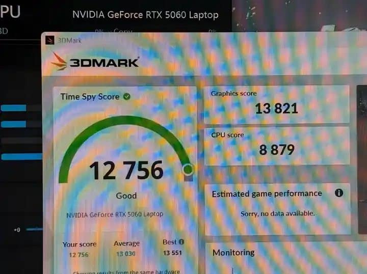 rtx 5060 para portáteis já mostrou os seus músculos!