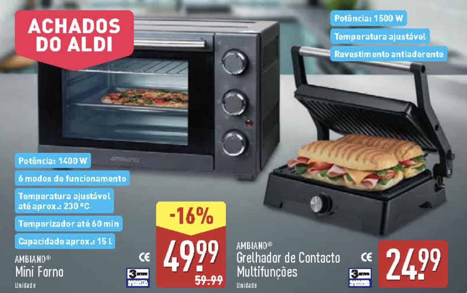 mini forno do aldi está a um preço inacreditável! vai comprar? 