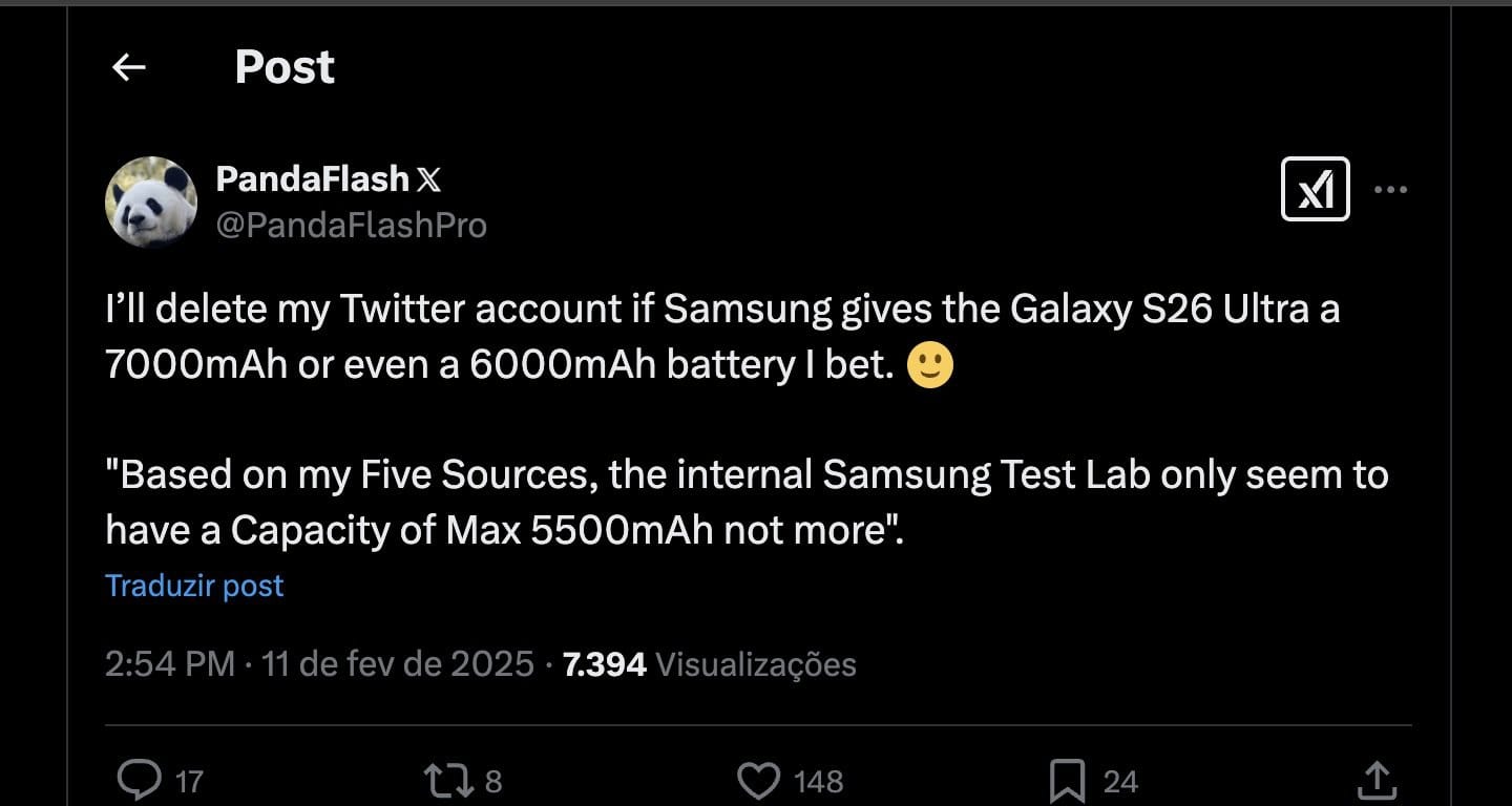 galaxy s26 ultra: balde de água fria depois do grande rumor!