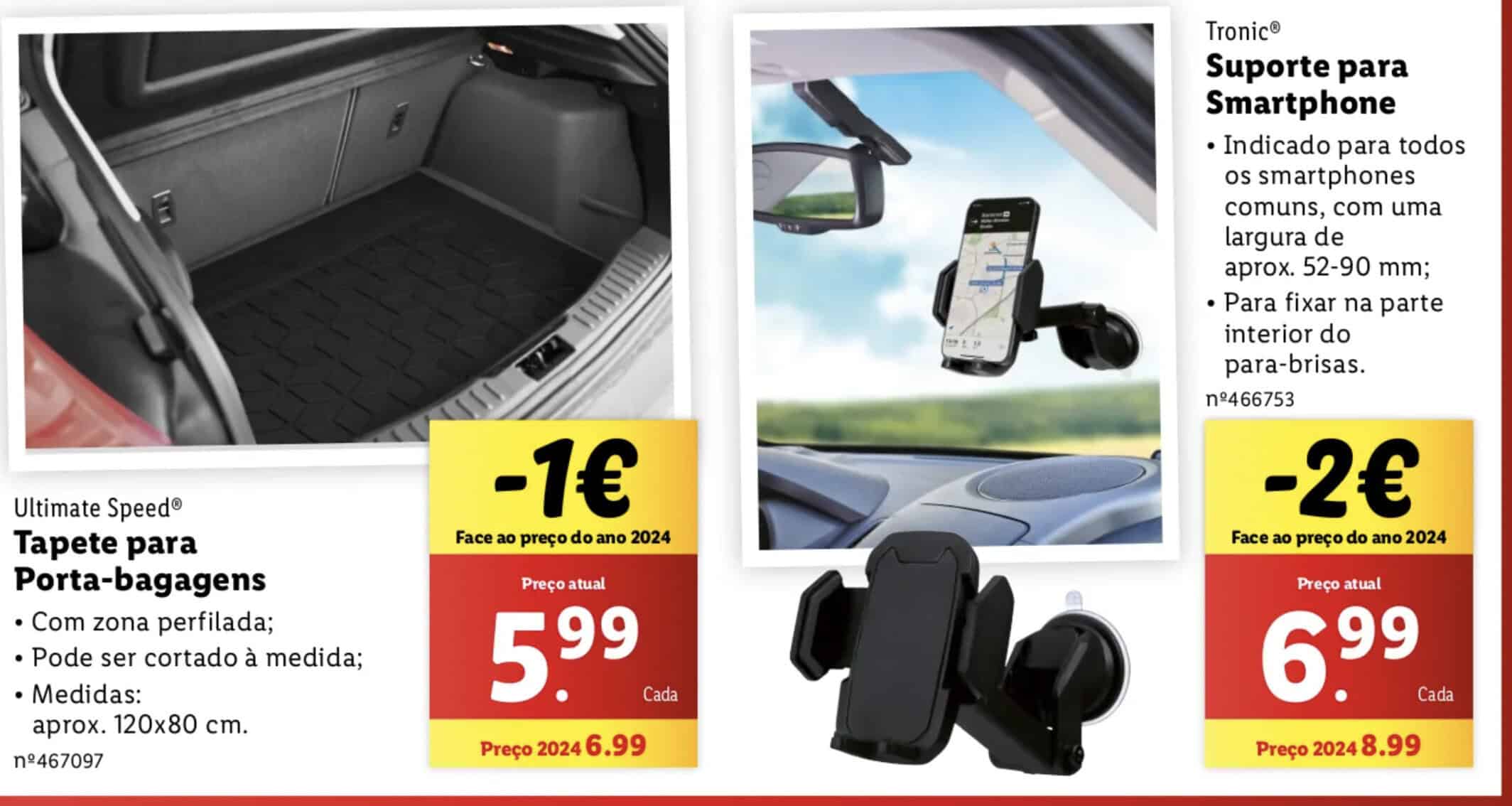 Sete produtos para carros do LIDL em promoção esta semana! 