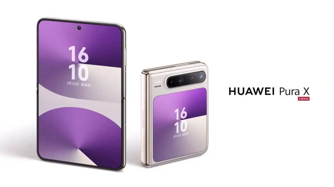 Huawei Pura X: O dobrável mais estranho de sempre!