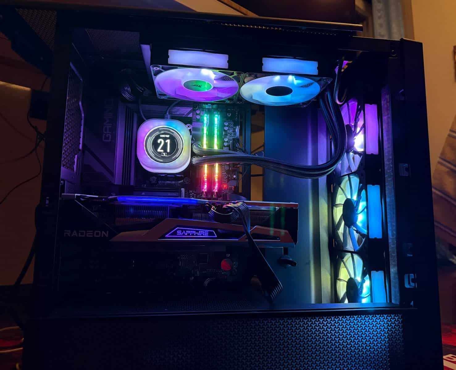 (review) corsair 4000x rgb: caixa bonita e cheia de surpresas!