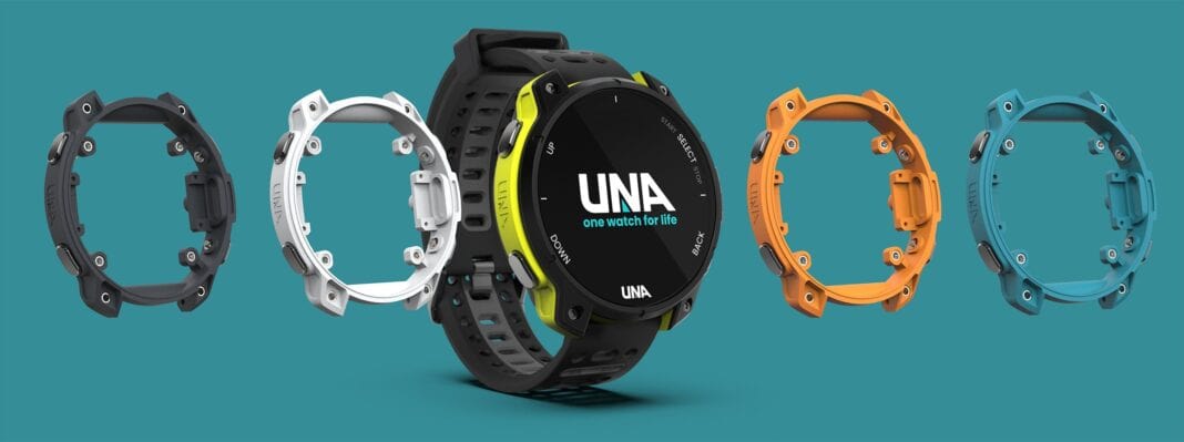 una watch: um smartwatch sustentável que parece um lego