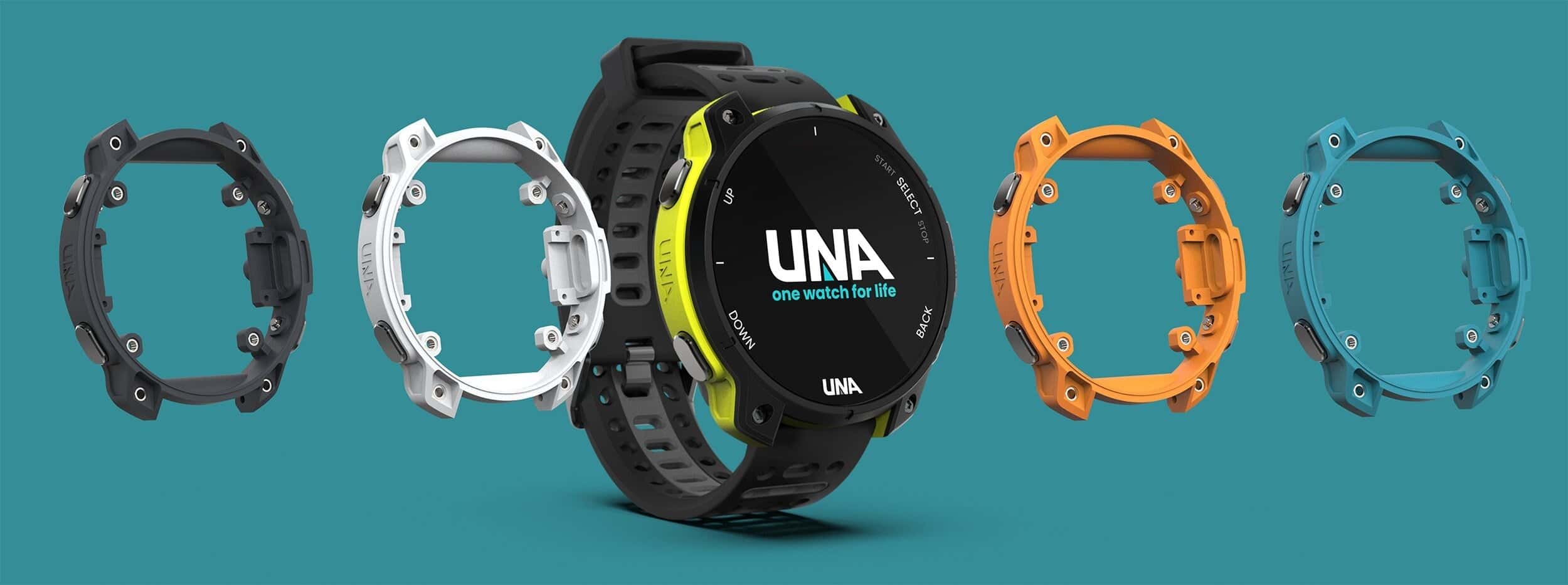 UNA Watch: Um smartwatch sustentável que parece um LEGO